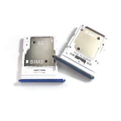 Single SIM Holder Outside Xiaomi Redmi Note 11 EP/Poco X4 Pro/Poco X4 Two SIM Cards Silver